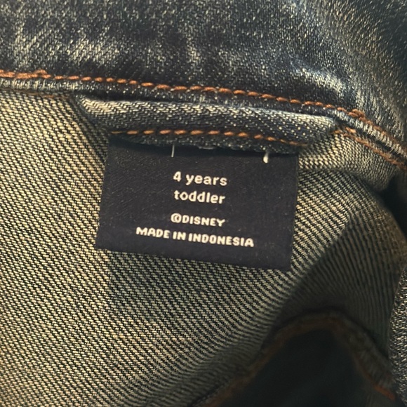 Gap × Disney Baby Mickey Mouse Icon Denim Jacket - Picture 3 of 4